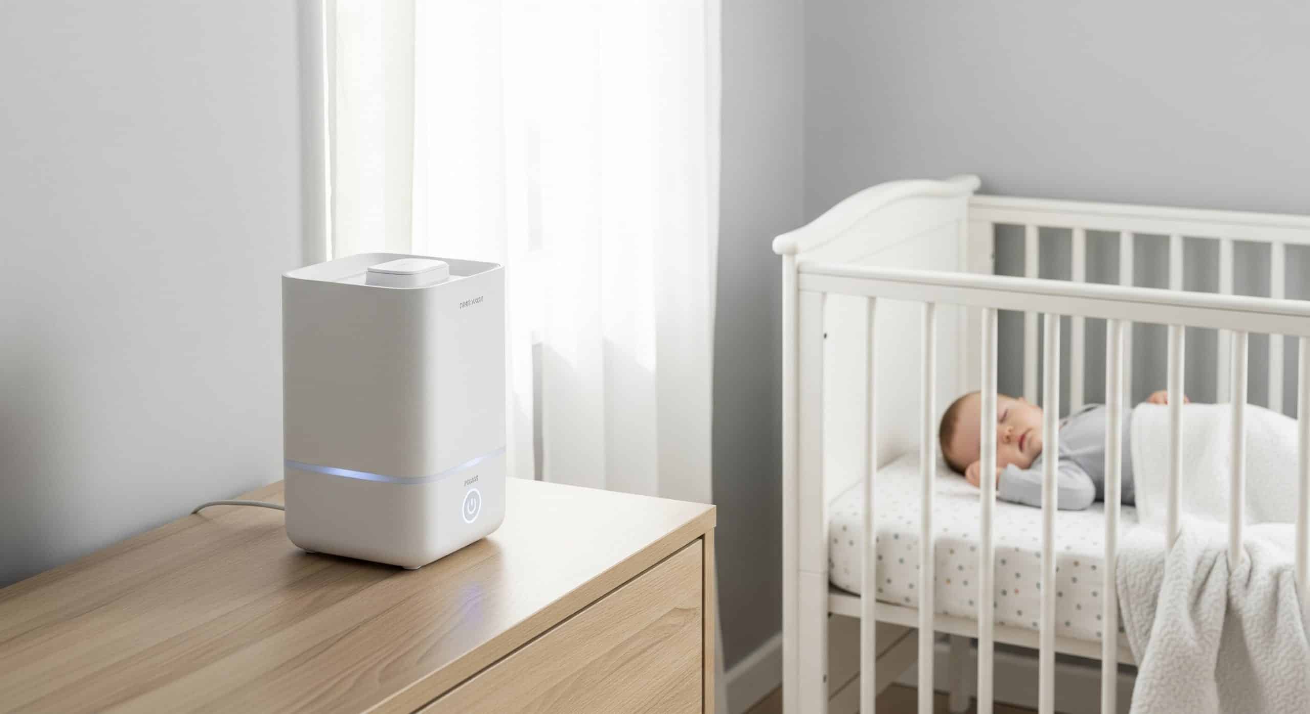 Humidificateur d'Air Bébé Danger