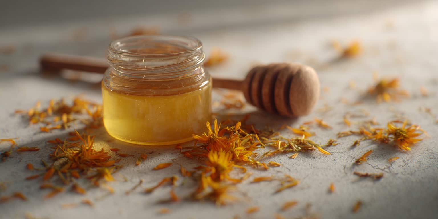 onguent miel calendula nez