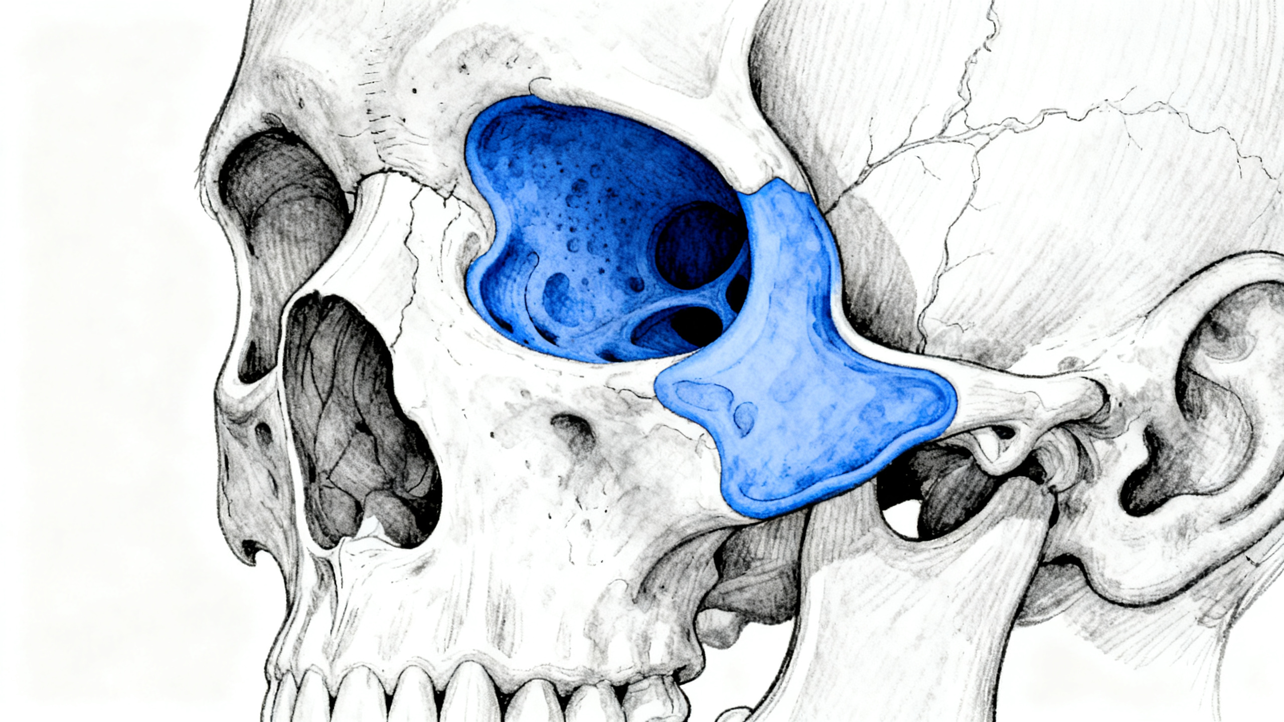 Sinusite maxillaire — anatomie et lavage nasal