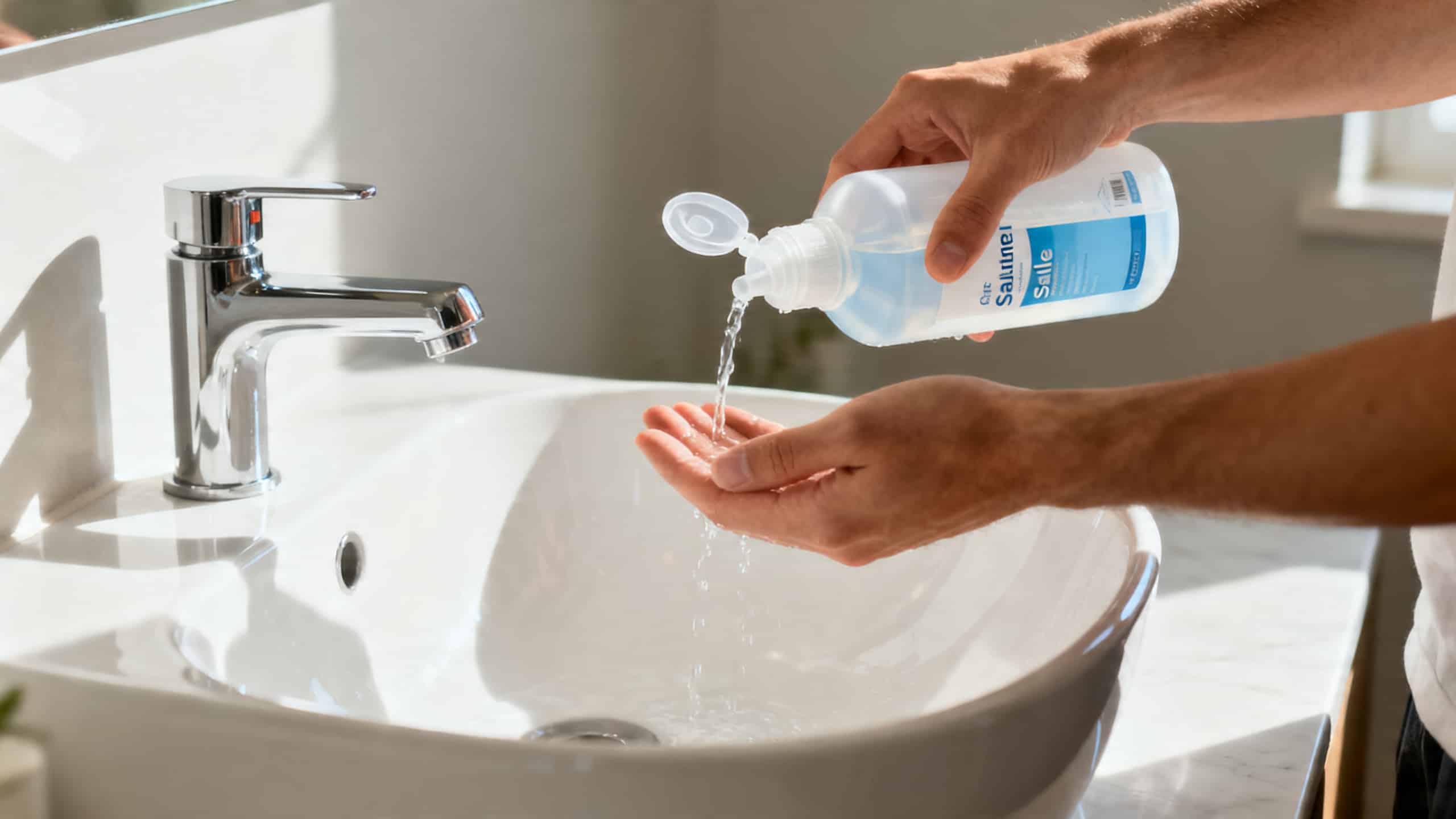 Lavage de nez au sérum physiologique, geste clé contre l'allergie aux pollens de graminées