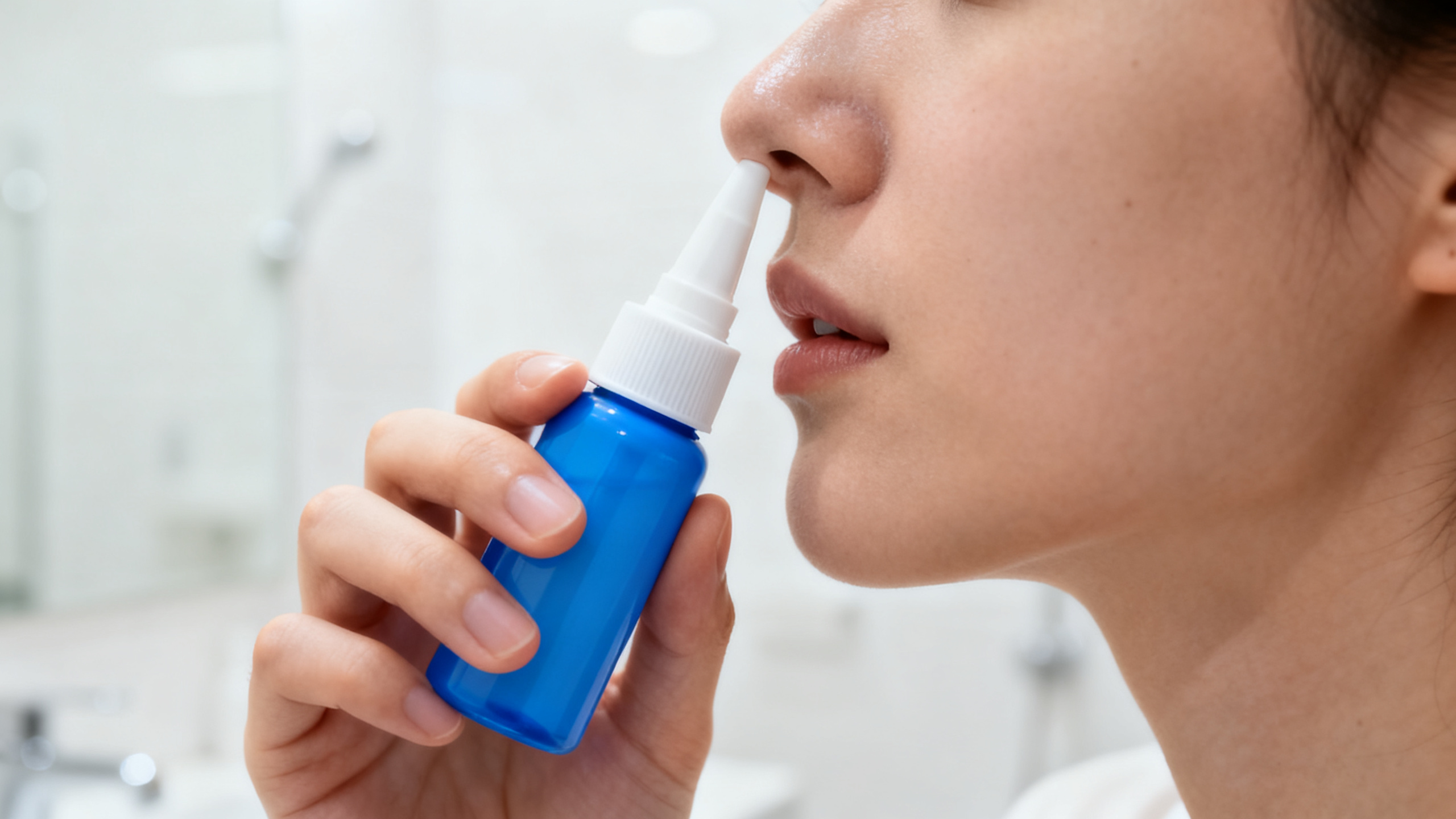 Lavage nasal au sérum physiologique pour récupérer l'odorat après le COVID