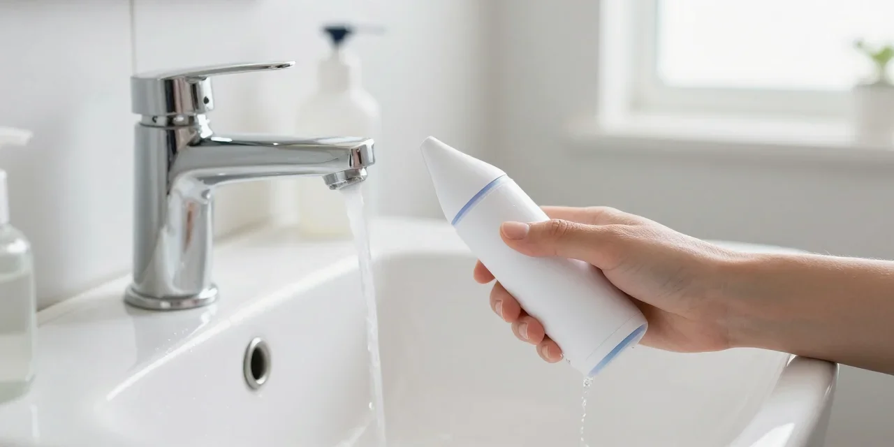 Lavage de nez au sérum physiologique, alternative naturelle au spray décongestionnant
