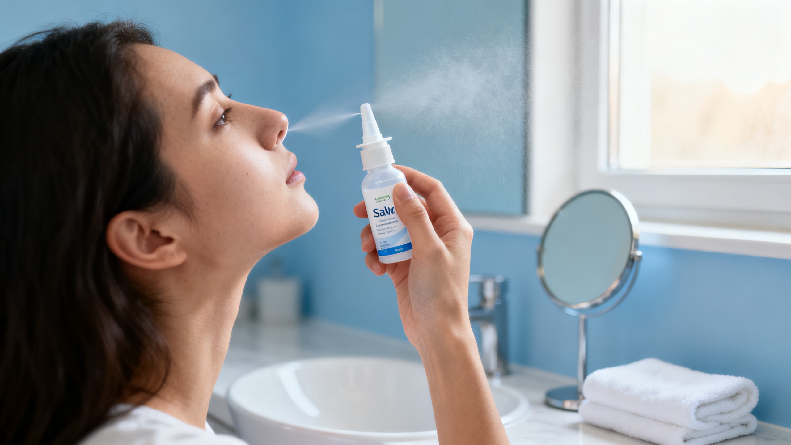 spray nasal sérum physiologique polypes nasaux