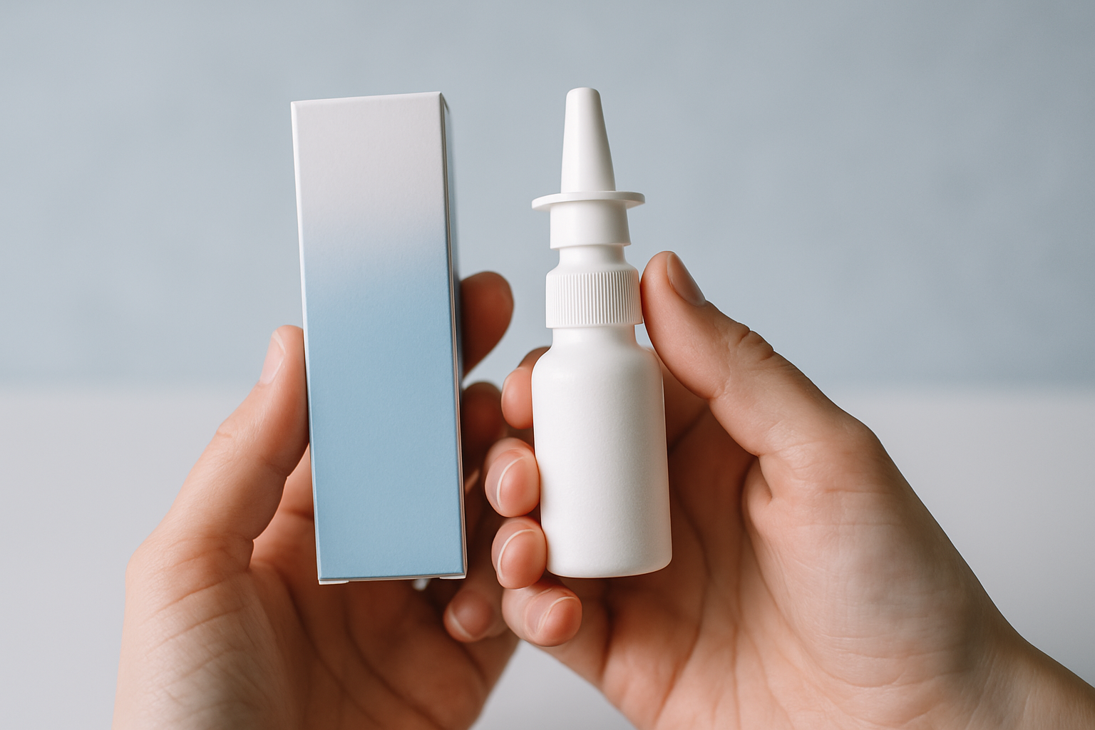 Sérum physiologique : remède de première intention pour le nez sec Spray de sérum physiologique isotonique pour hydrater les muqueuses nasales sèches
